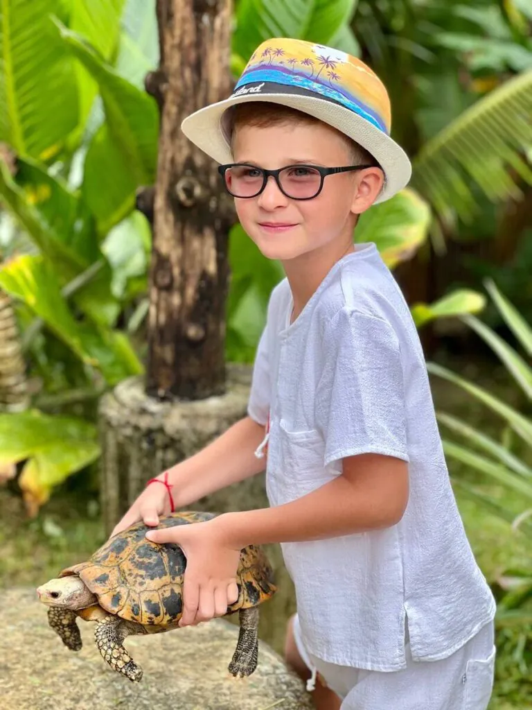 Фото с черепахой на память - куда же без него