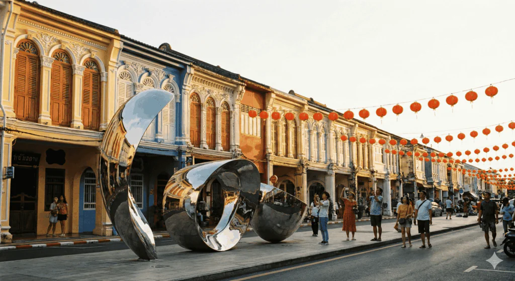 Пхукет Олд-Таун: наследие и современное искусство